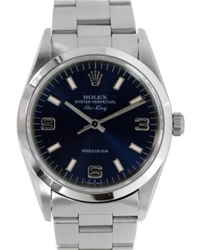 Pre-Owned Rolex Air King 14000M Steel Year 1998 1998